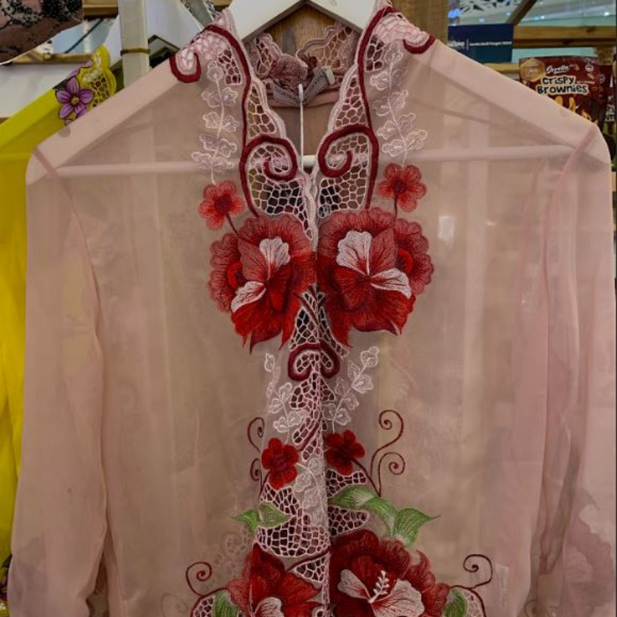 Kebaya Bolero Seroja Pink