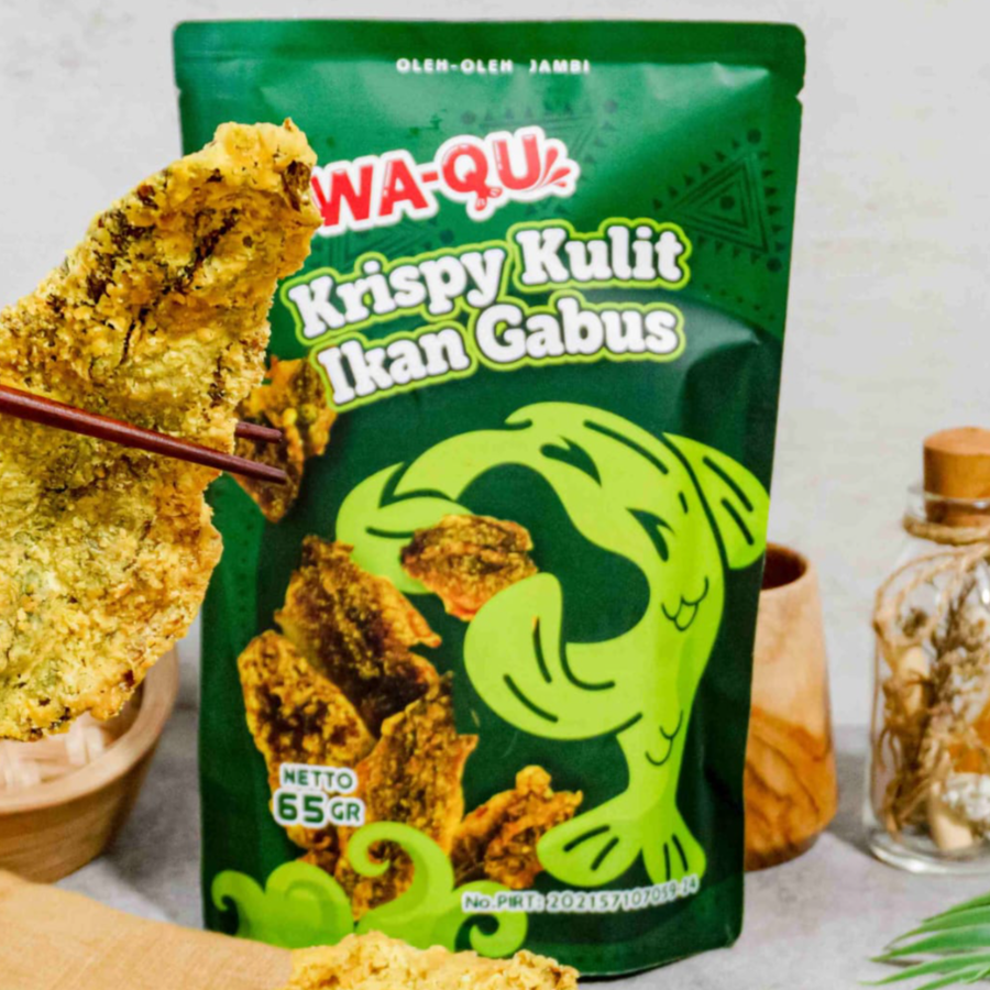 Crispy Kulit Ikan Gabus