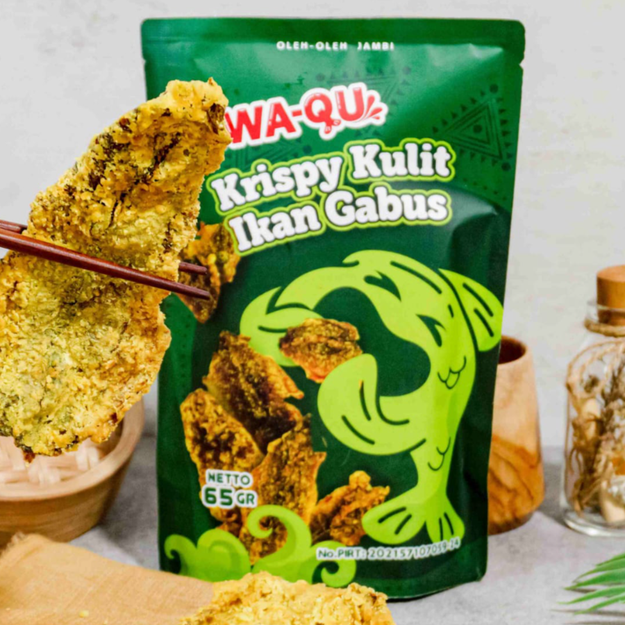 Crispy Kulit Ikan Gabus