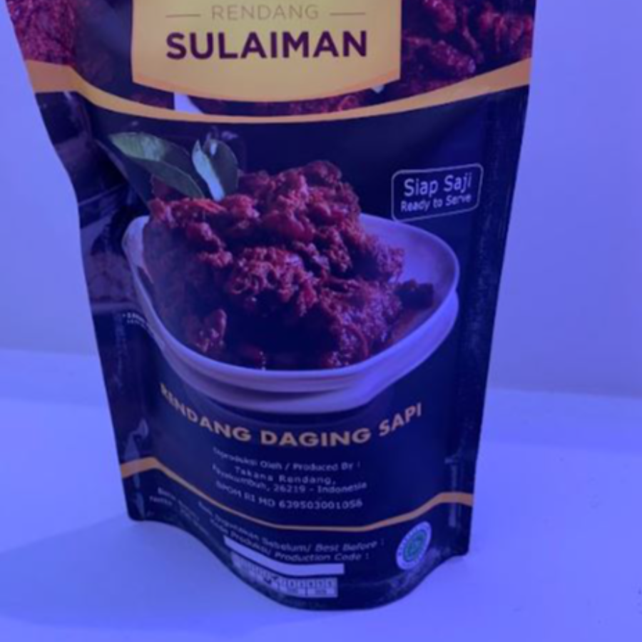 Rendang Paru Sapi 250 gram