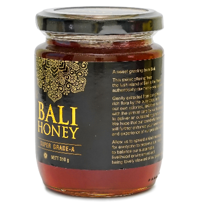 Bali Honey, Natural Raw Honey 310gr /pcs