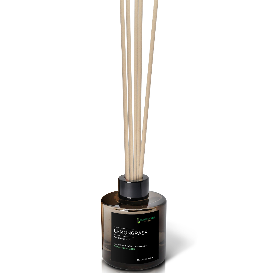 Natural Reed Diffuser Lemongrass 100ml / Pengharum Ruangan