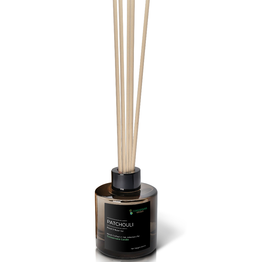 Natural Reed Diffuser Patcholi 100ml / Pengharum Ruangan