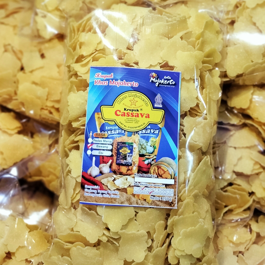 Kerupuk Cassava Mentah 250g