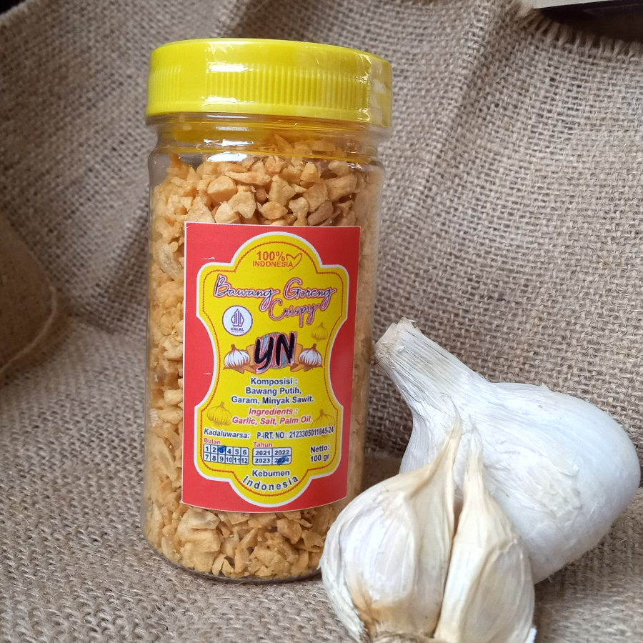 Bawang Putih Goreng Krispi YN