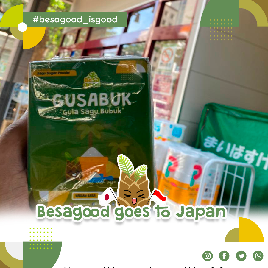 Besagood Gula Sagu Bubuk 25 Gram