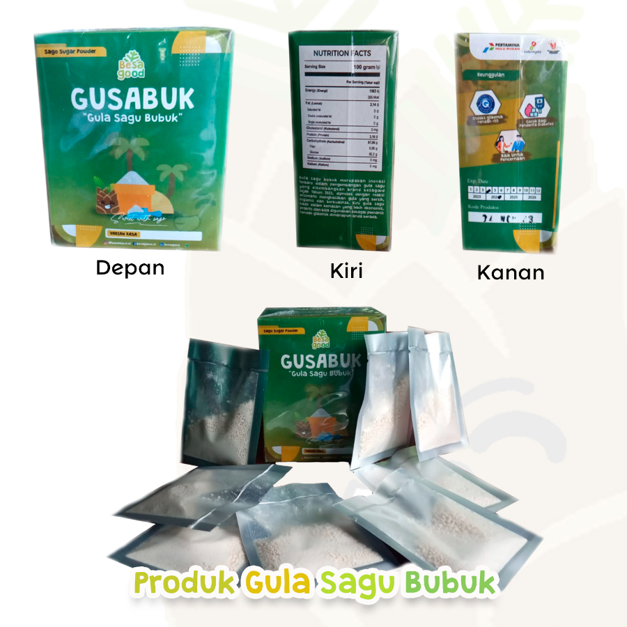 Besagood Gula Sagu Bubuk 25 Gram