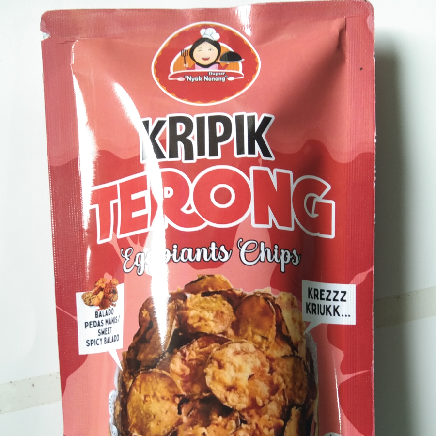 Kripik Terong Balado