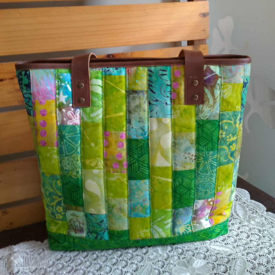 Totebag Hand Bag Tas Sulam Kombinasi Patchwork B