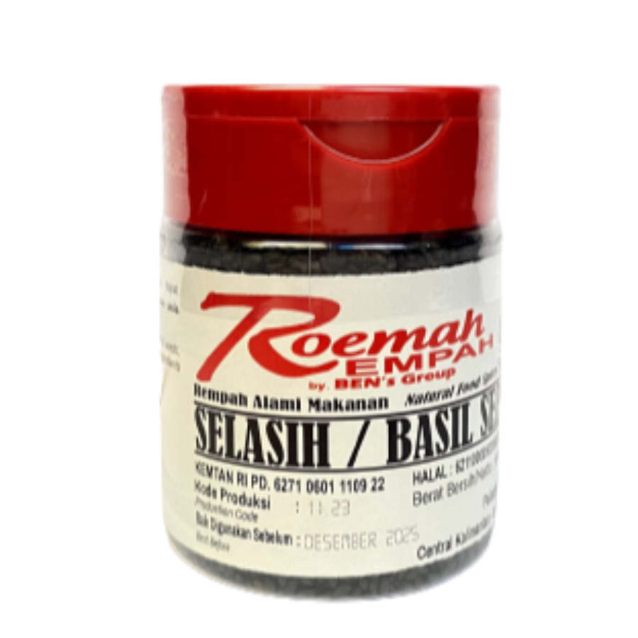 Roemah Rempah Selasih/Basil Seeds 50g