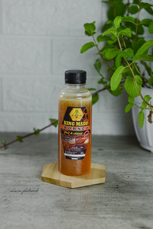 Madu Kuning hutan Kalimantan yellow honey regular King Madu Borneo Uk. 300gr