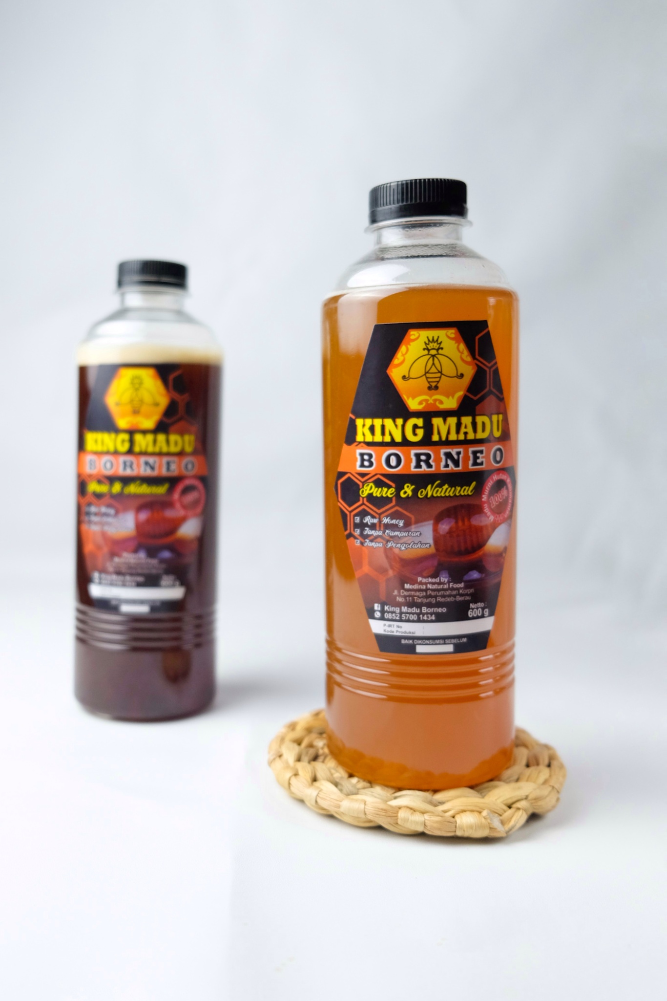 Madu Kuning hutan Kalimantan King Madu Borneo Uk. 600gr