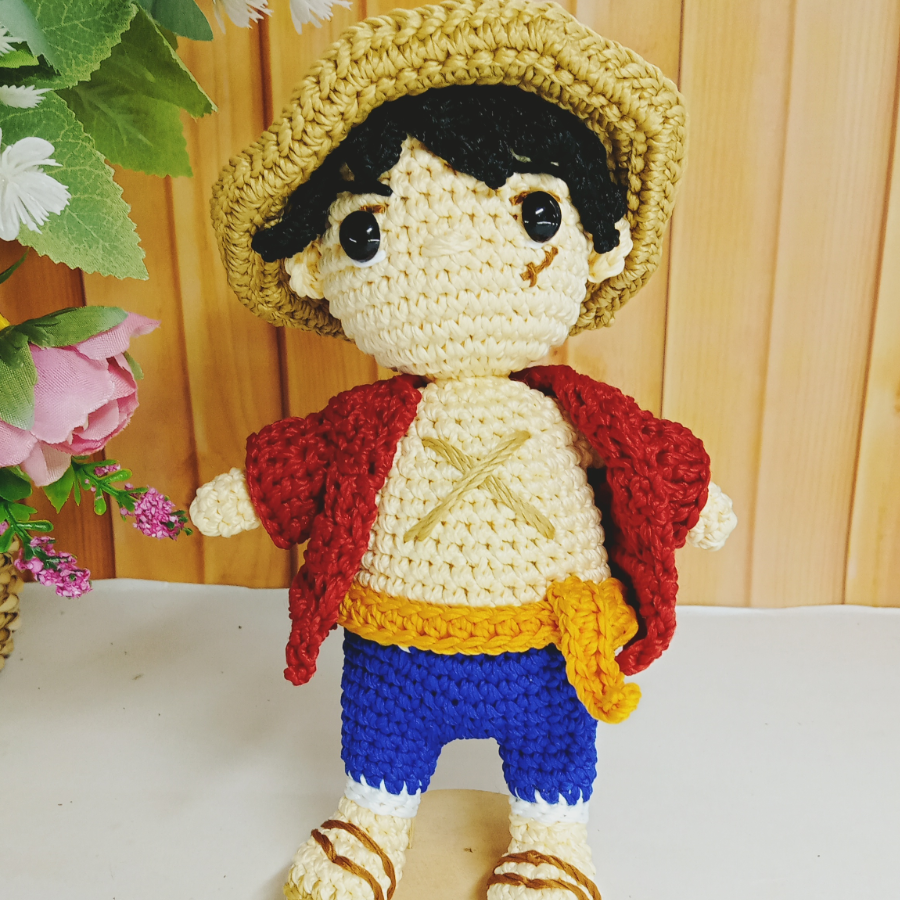 Amigurumi luffy one piece