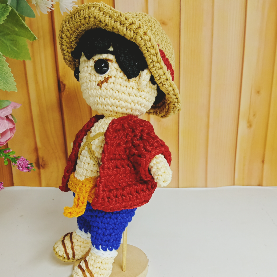 Amigurumi luffy one piece