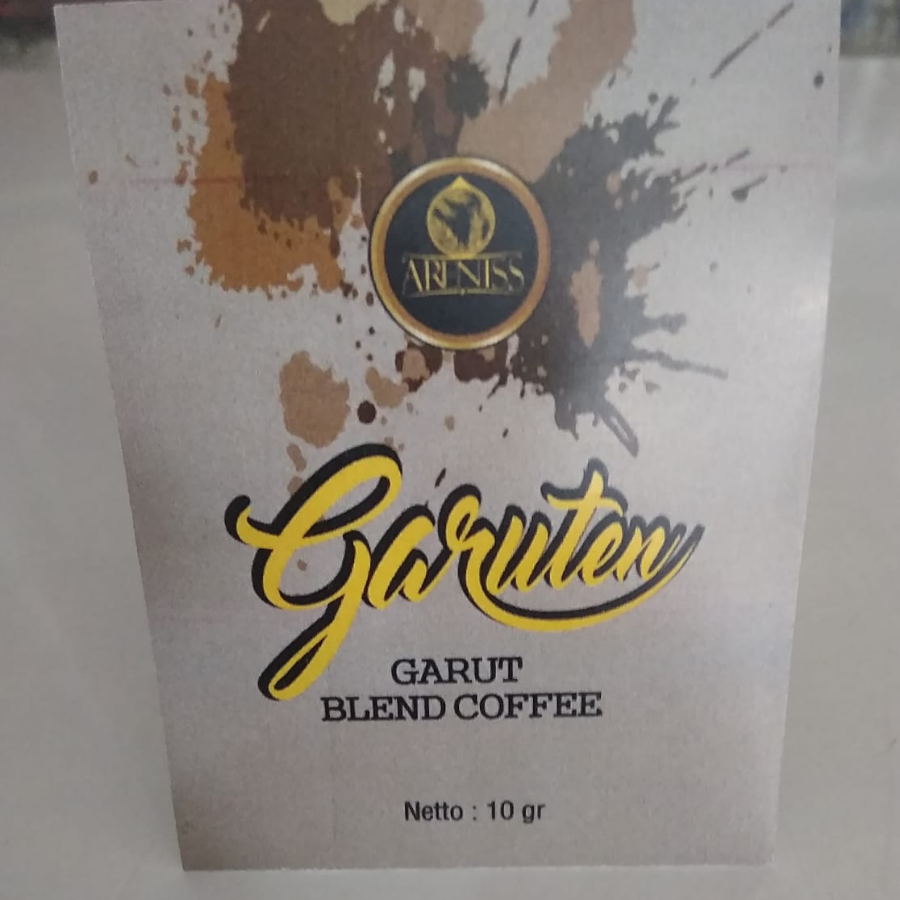 Garutten Kopi Blend Arabica Robusta Sachet 10gr Coffee Blend Garut Arabica Robusta Asli Tingal Seduh