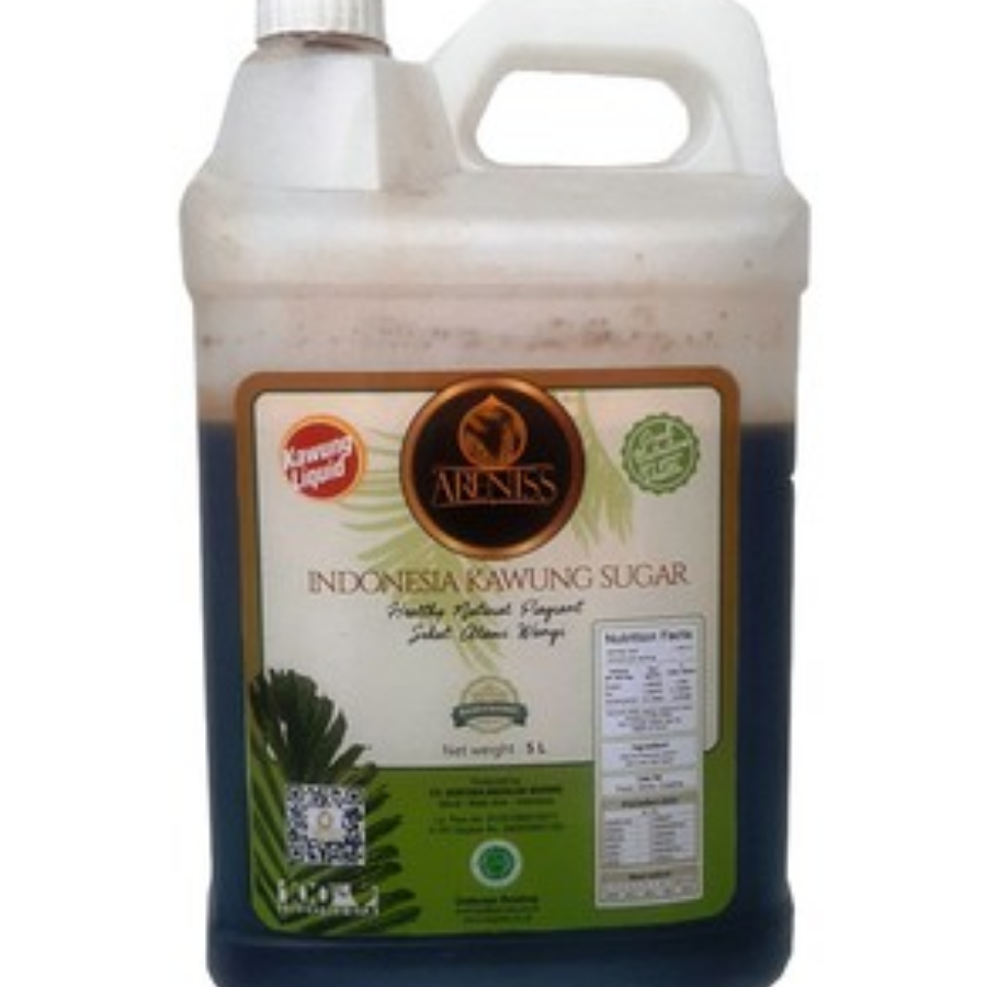 Gula Cair Aren Kawung Nira Asli Areniss Liquid Sugar Sehat Alami Wangi  5 Liter