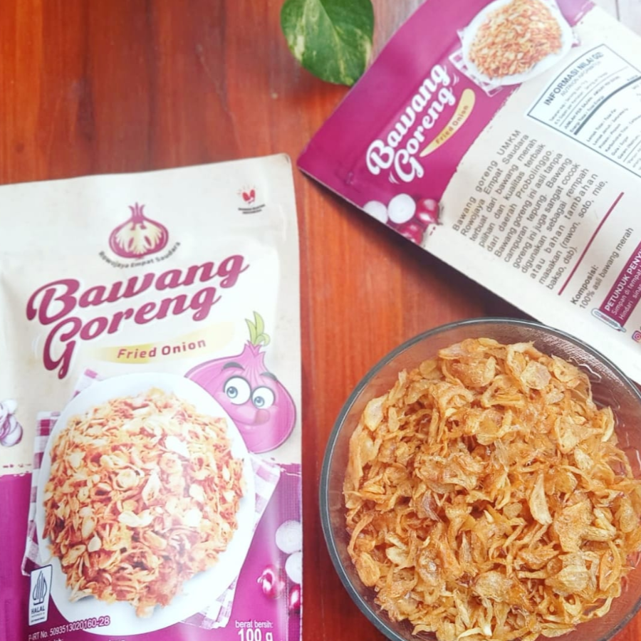 Bawang Goreng Rowojaya Empat Saudara