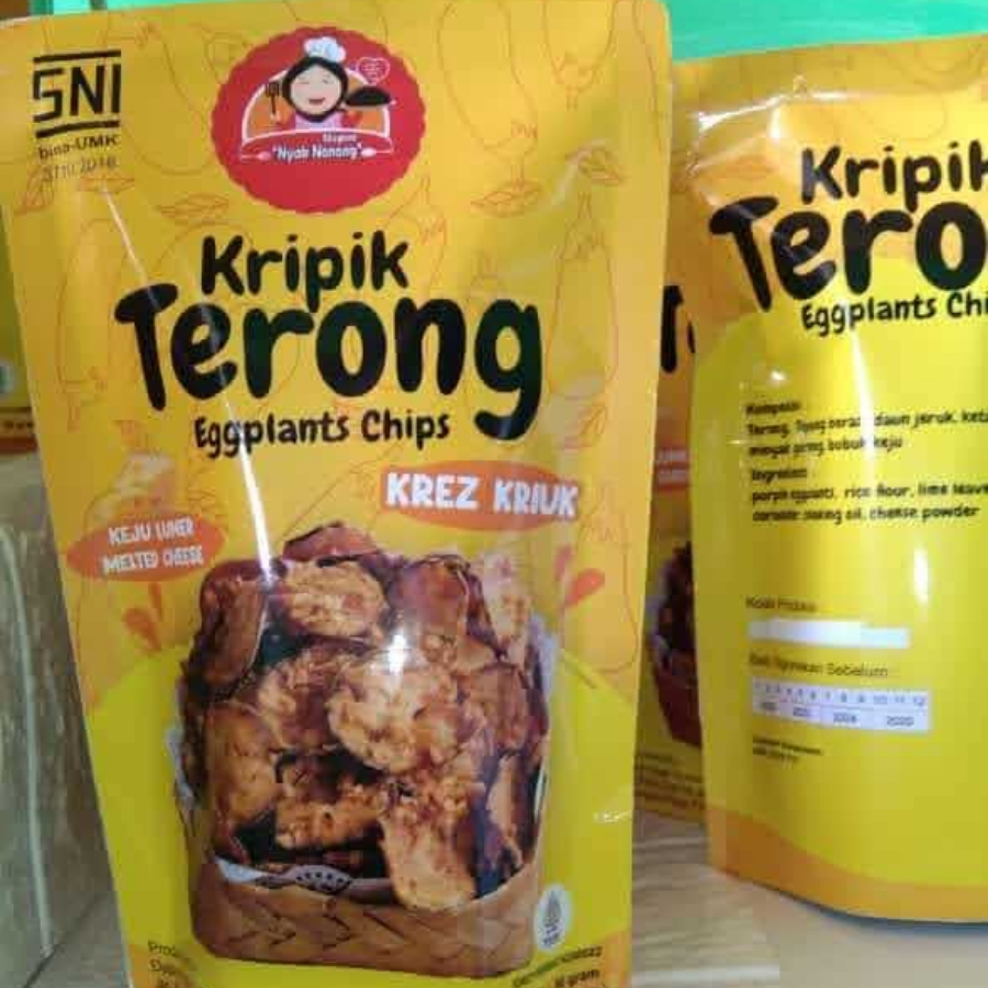 Kripik Terong keju