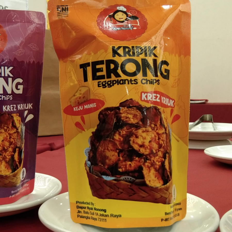 Kripik Terong keju