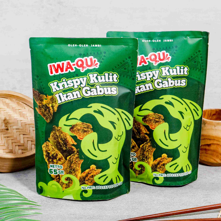 Crispy kulit ikan gabus