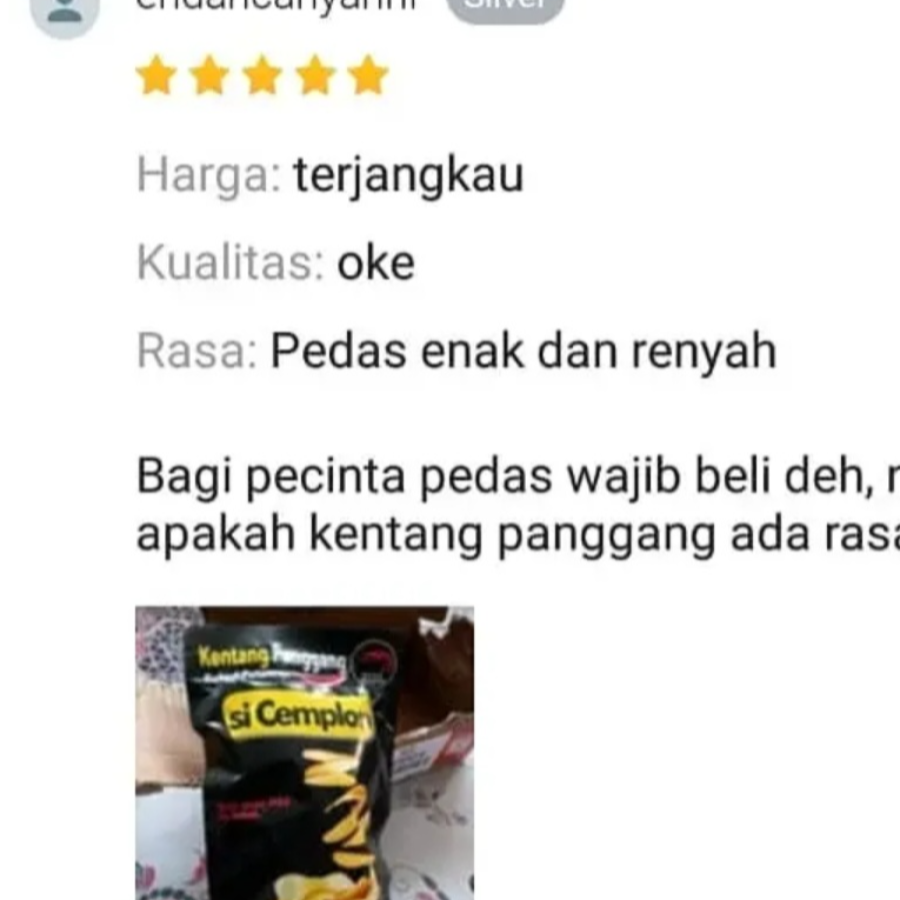 si Cemplon Kentang Seafood Panggang Non MSG 62g