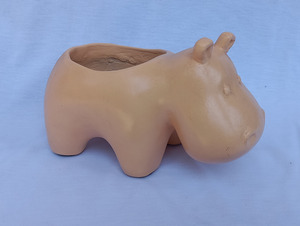 Hippo Vase