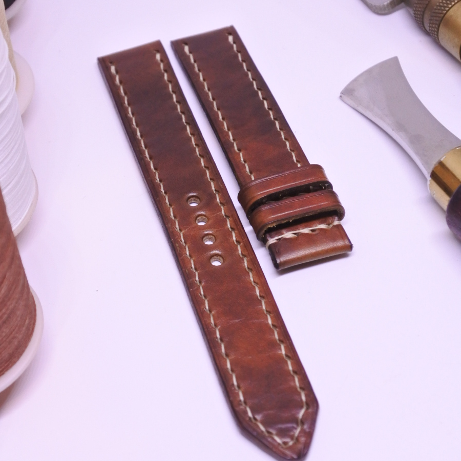 Tali jam kulit (Vegtan Leather)