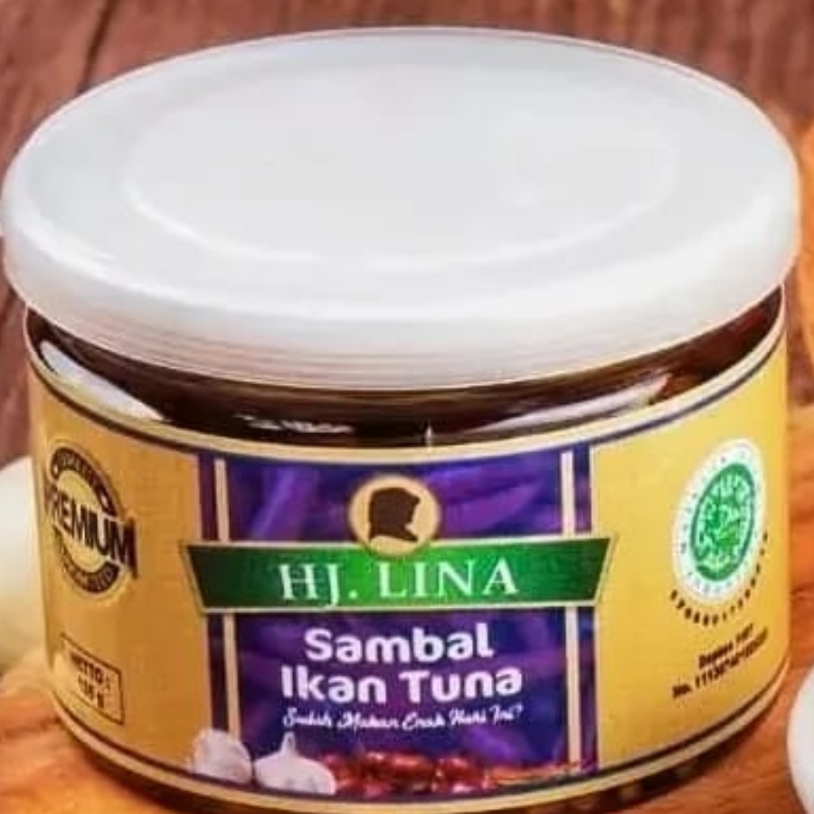 PREMIUM Sambal Ikan Tuna Khas Bu Hj. Lina 135gr