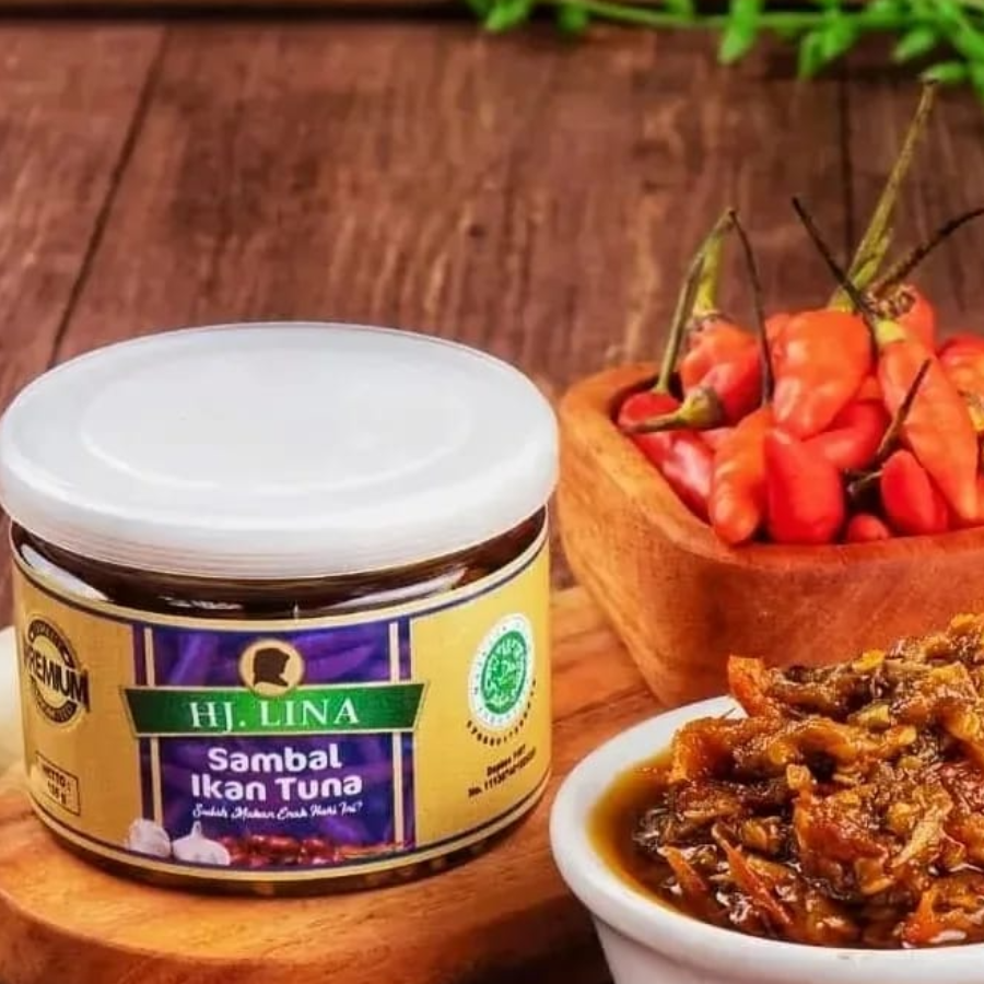 PREMIUM Sambal Ikan Tuna Khas Bu Hj. Lina 135gr