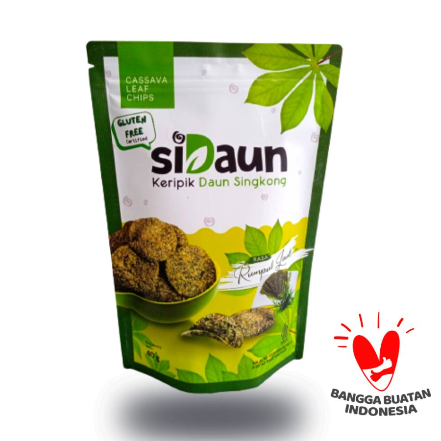 SiDaun Singkong Rasa Rumput Laut (40g)