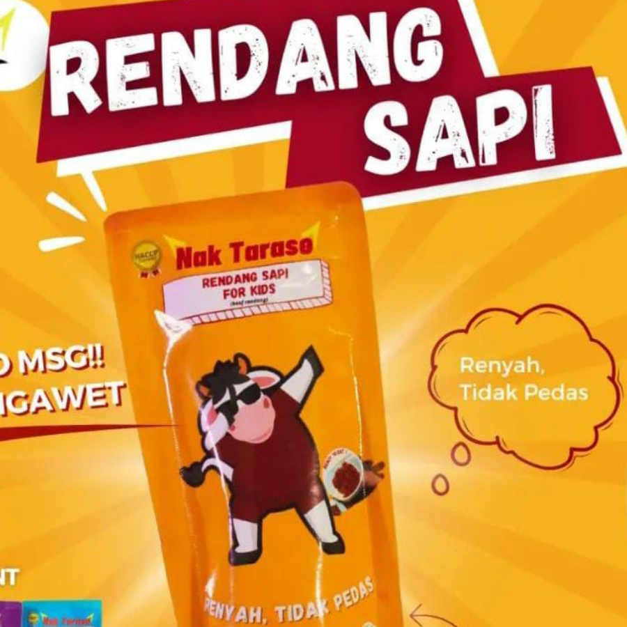 Rendang Sapi For Kids Nak Taraso