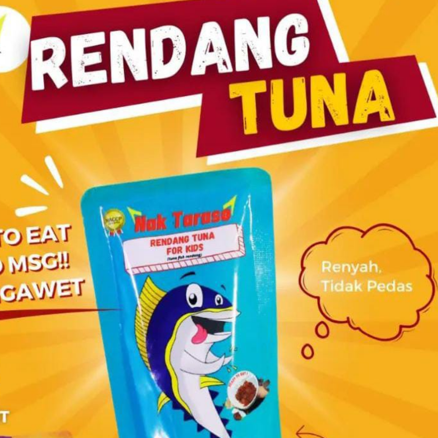 Rendang Tuna For Kids Nak Taraso