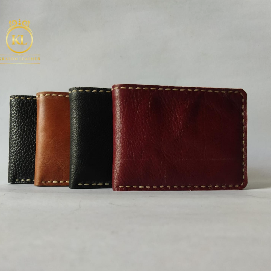 Dompet jahit tangan "V"