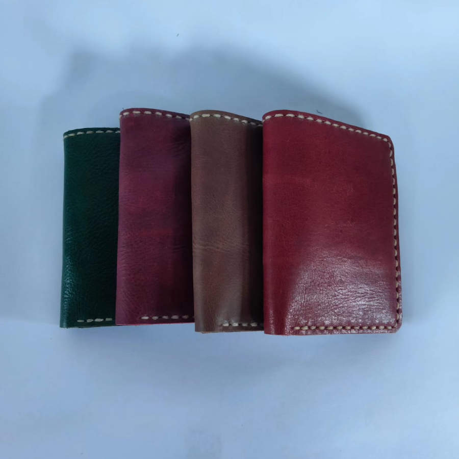 Dompet kotak jahit tangan