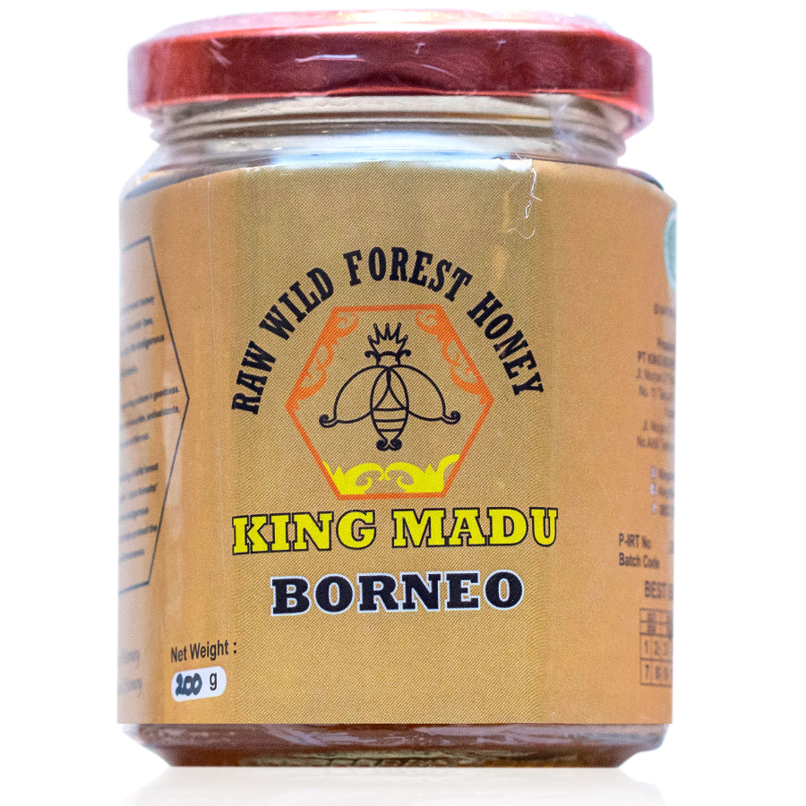 Hampers Madu Asli Hutan Kalimantan yellow honey goni King Madu Borneo Uk. 200g