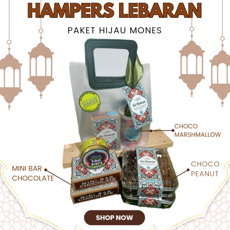 Hampers Chocolate Lebaran - Paket Hijau Mones