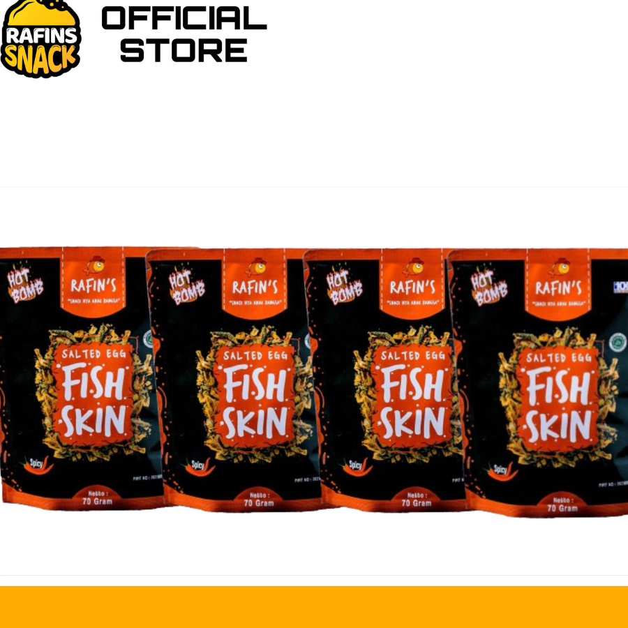 Rafins Fishskin Bundle isi 4 (Hot bomb)