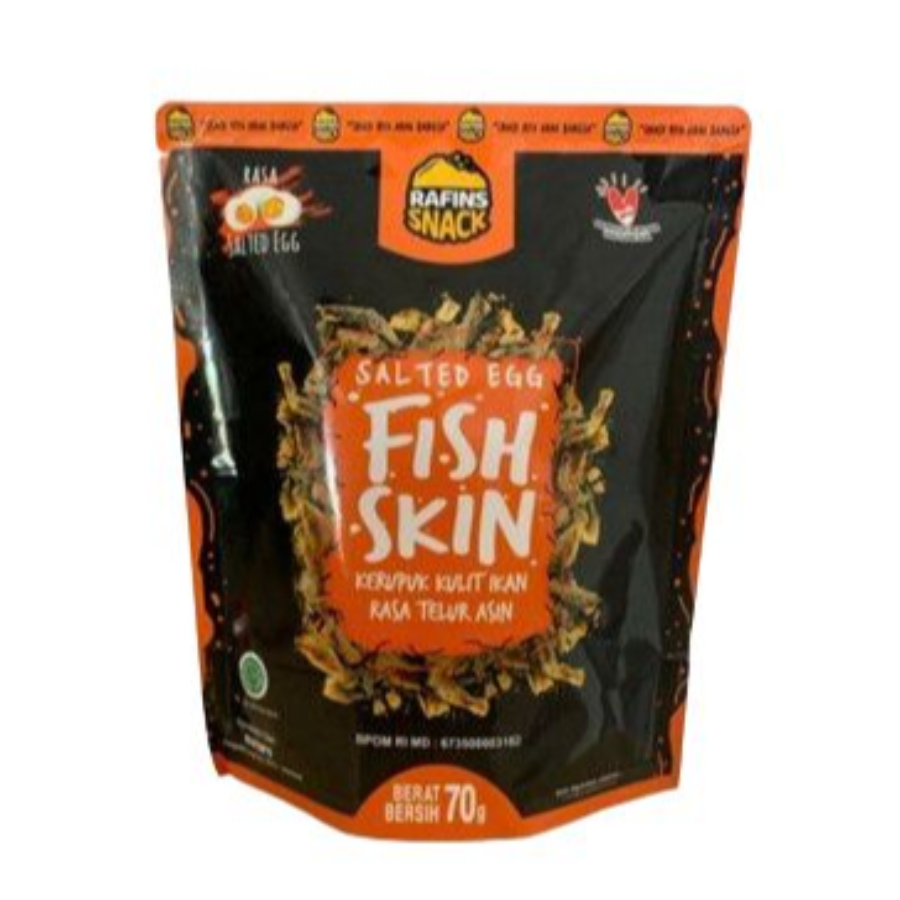 Rafins Fishskin Bundle isi 4 (2 Hot bomb+2 Salted egg))