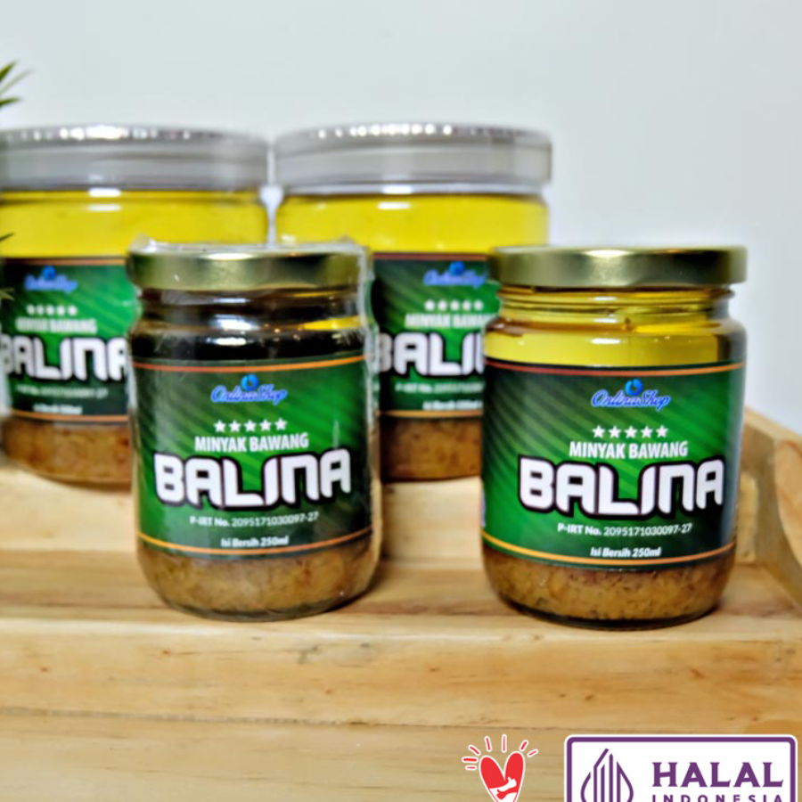 BALINA Minyak Bawang 500ml Halal Kemasan Stoples Plastik