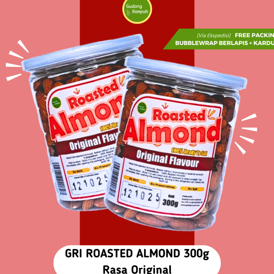 300g Roasted Almond GRI