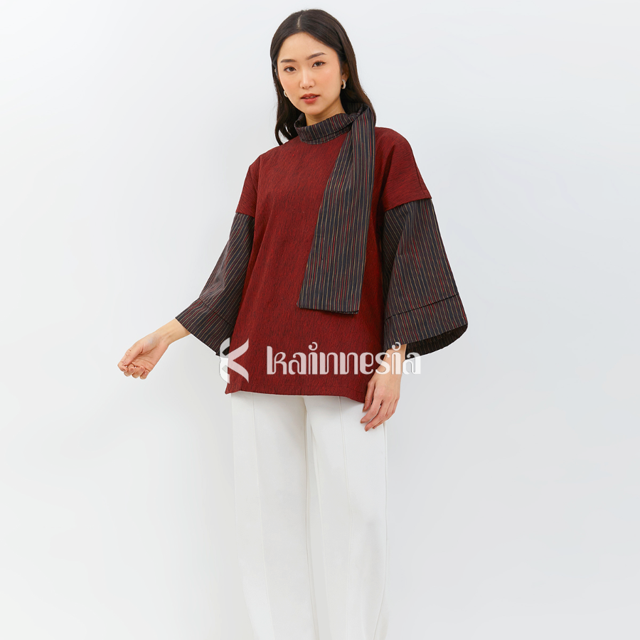 KAINNESIA Blouse Tenun Wanita Svara Series