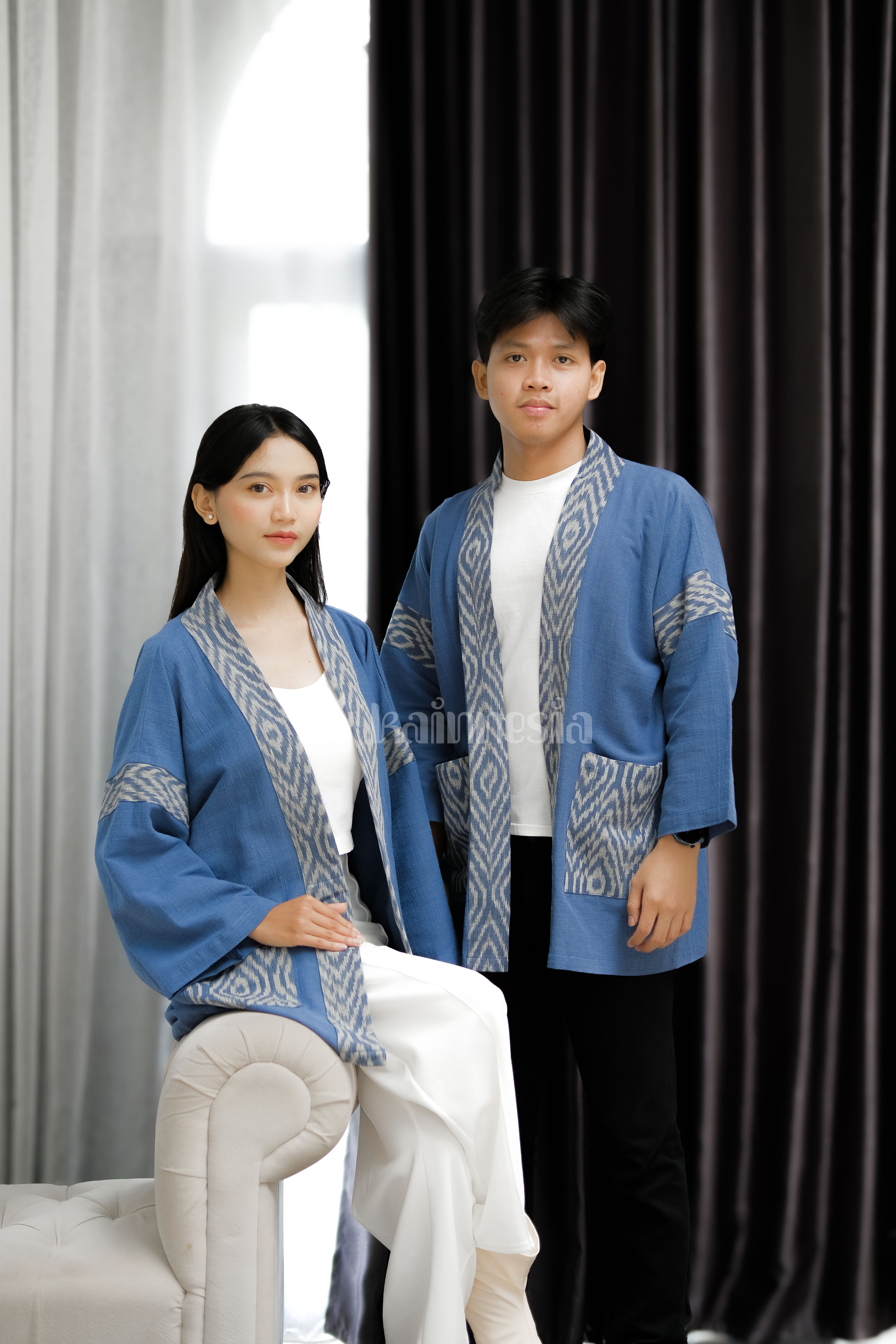 Kainnesia Outer Tenun Pria Wanita Nara Series
