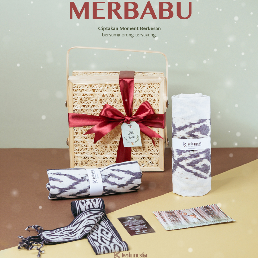 KAINNESIA Merbabu-Souvenir Hampers Pernikahan Birthday Gift Graduation Gift Birthday Hampers Custom