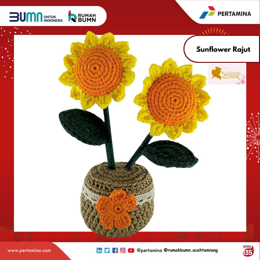 Sunflower Rajut