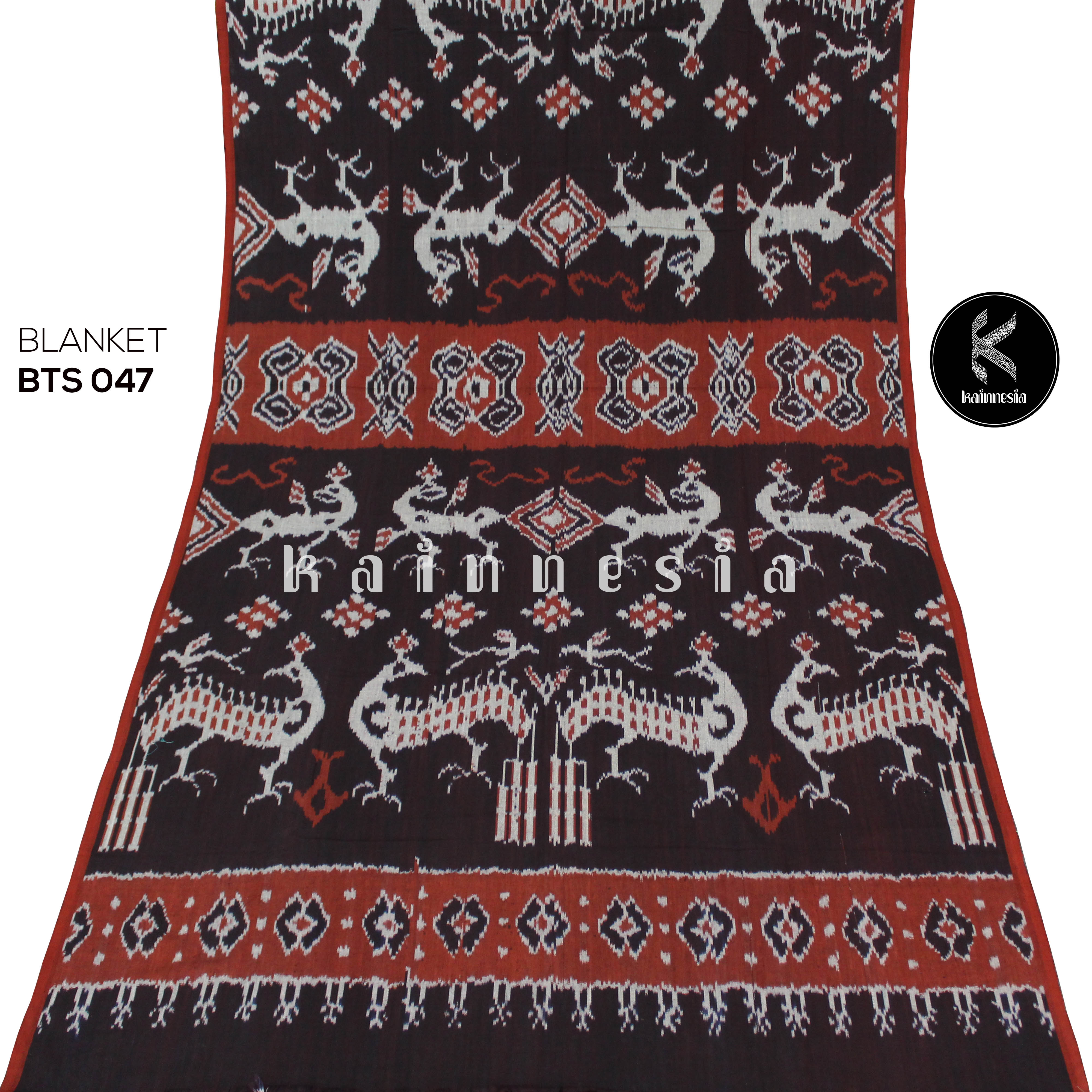 KAINNESIA Kain Tenun Blanket Etnik Motif Sumba