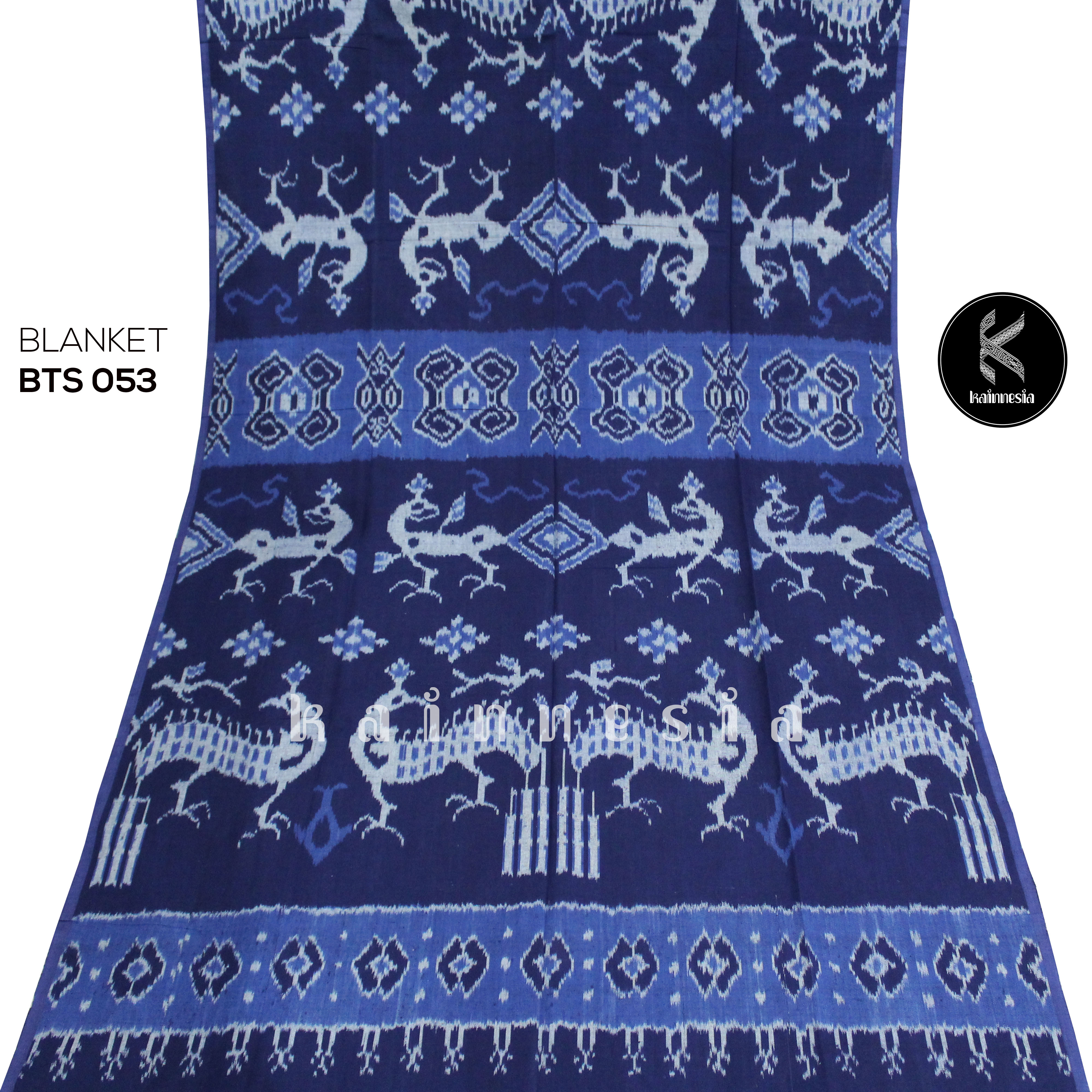 KAINNESIA Kain Tenun Blanket Etnik Motif Sumba