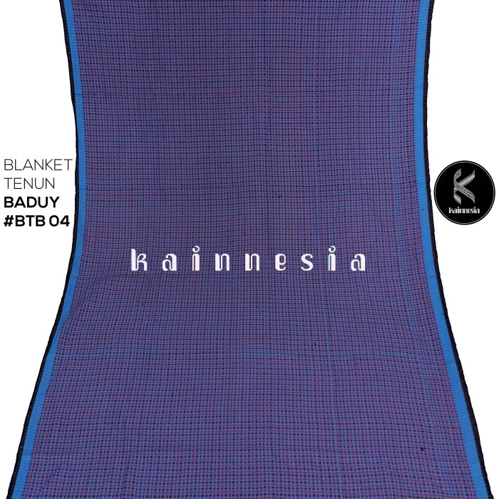 KAINNESIA Kain Tenun Ikat Blanket Motif Baduy