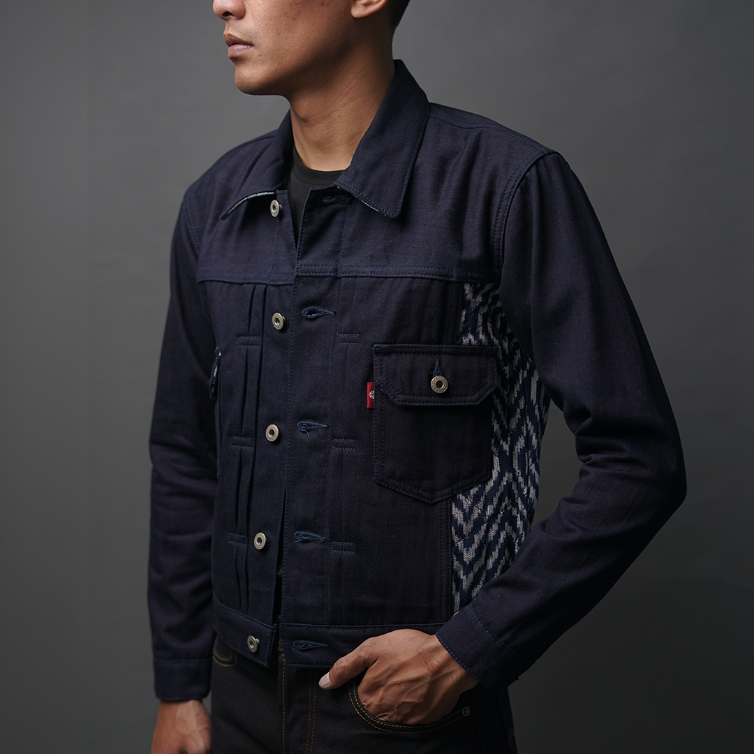 KAINNESIA - SEGARANILA KAINNESIA X TDS 13oz Indigo Overdyed Denim Jacket Type II