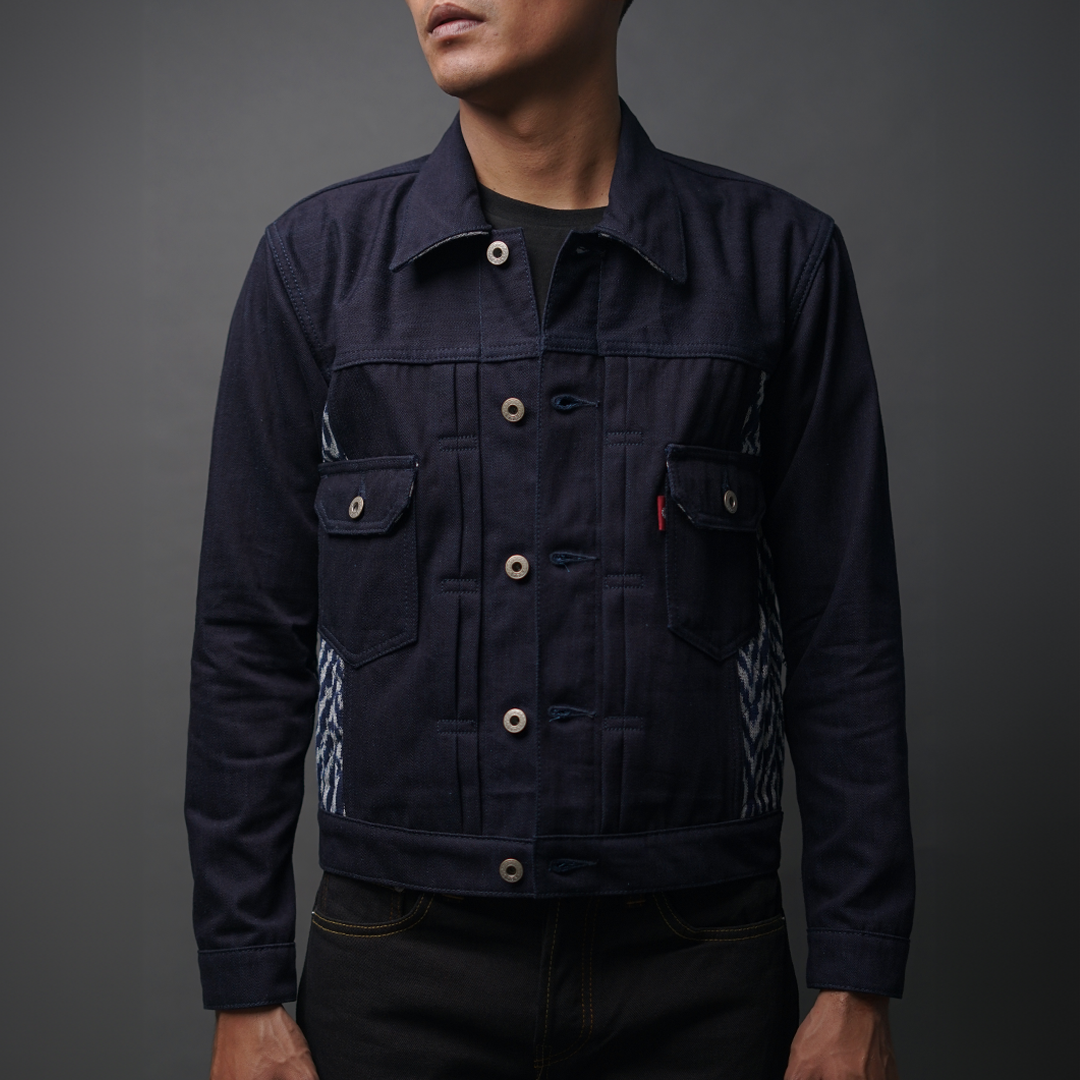 KAINNESIA - SEGARANILA KAINNESIA X TDS 13oz Indigo Overdyed Denim Jacket Type II