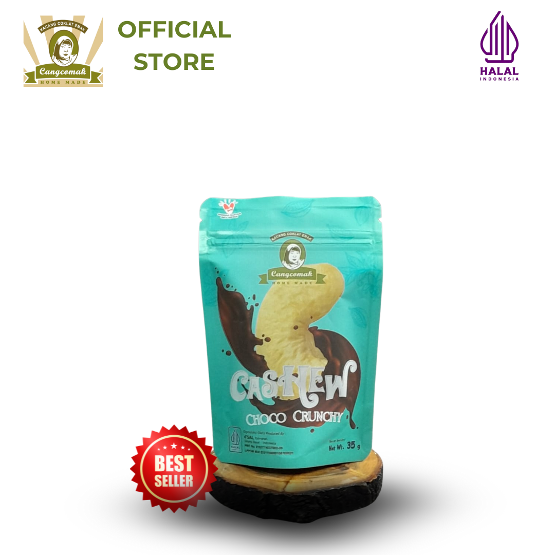 Snack Kacang Mede Coklat Panggang Cangcomak  Kacang Mete Roasted